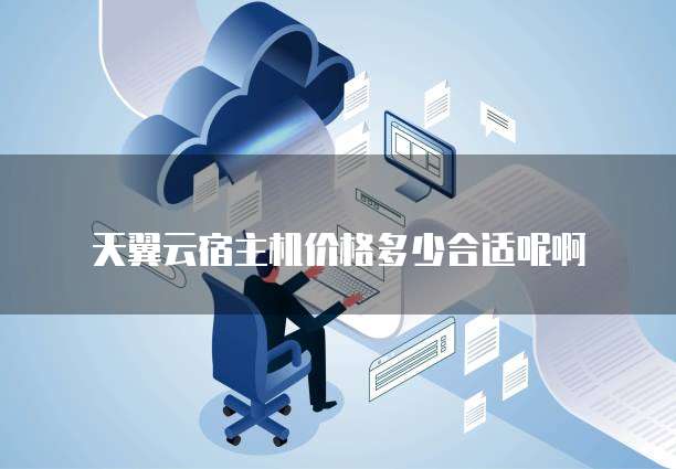 天翼云宿主机价格多少合适呢啊