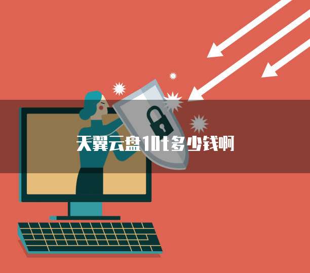天翼云盘10t多少钱啊