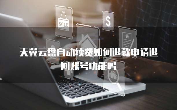 天翼云盘自动续费如何退款申请退回账号功能吗