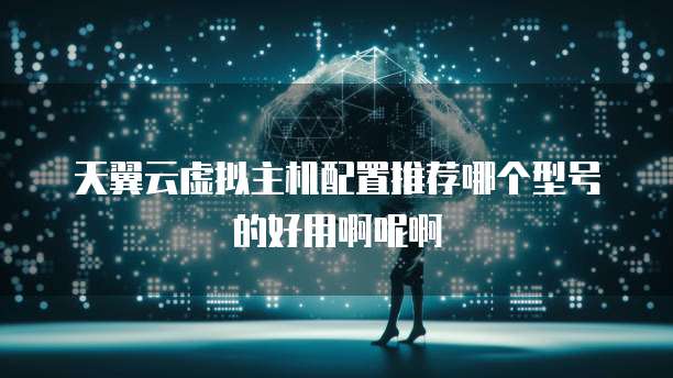 天翼云虚拟主机配置推荐哪个型号的好用啊呢啊