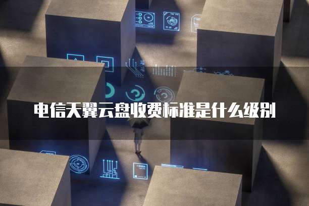 电信天翼云盘收费标准是什么级别