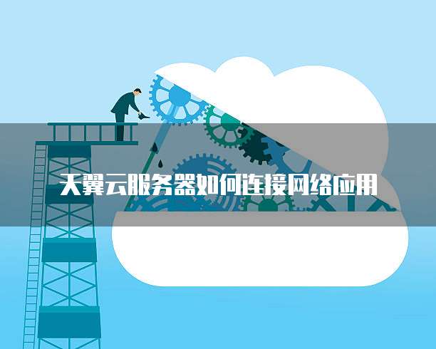 天翼云服务器如何连接网络应用