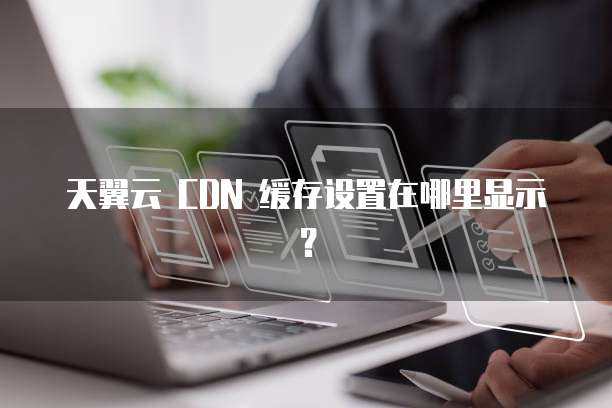 天翼云 CDN 缓存设置在哪里显示?