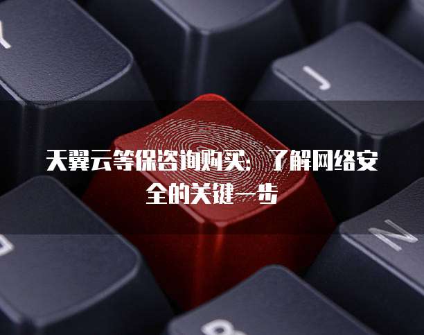 天翼云等保咨询购买:了解网络安全的关键一步