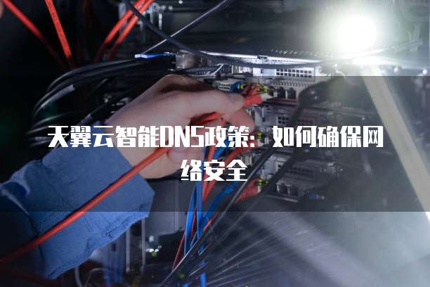 天翼云智能DNS政策:如何确保网络安全