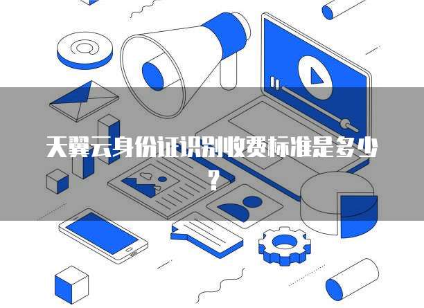 天翼云身份证识别收费标准是多少?