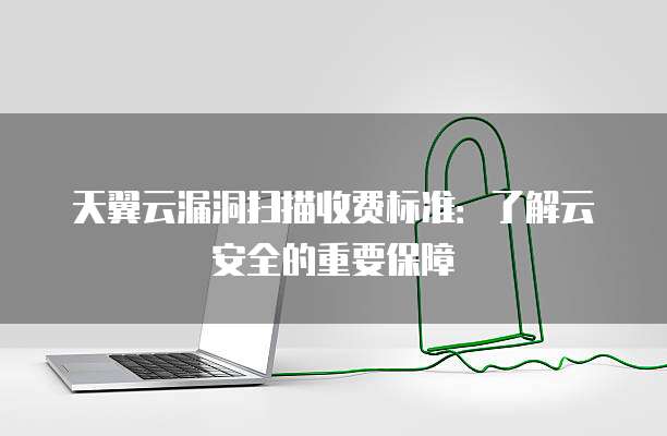天翼云漏洞扫描收费标准:了解云安全的重要保障
