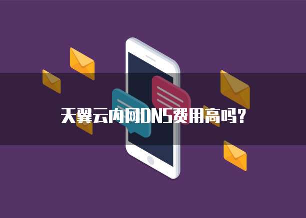 天翼云内网DNS费用高吗?