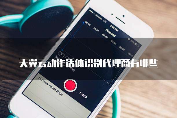 天翼云动作活体识别代理商有哪些