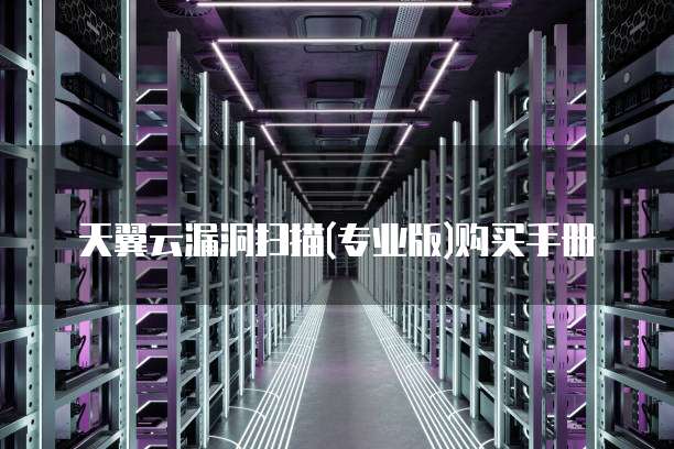 天翼云漏洞扫描(专业版)购买手册