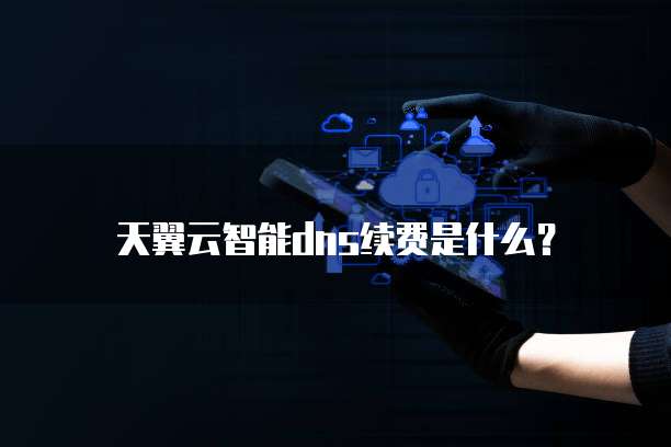 天翼云智能dns续费是什么?