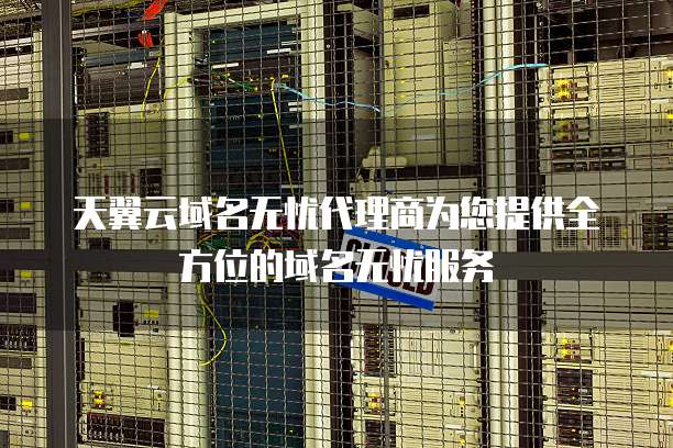 天翼云域名无忧代理商为您提供全方位的域名无忧服务