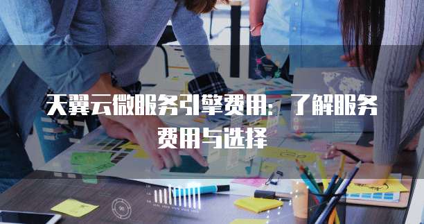 天翼云微服务引擎费用:了解服务费用与选择