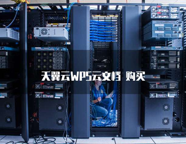 天翼云WPS云文档 购买