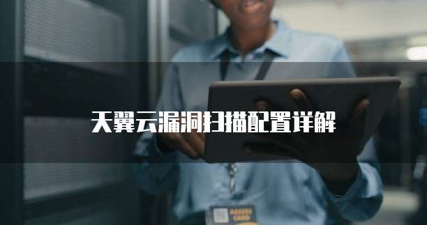天翼云漏洞扫描配置详解