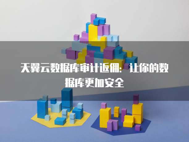 天翼云数据库审计返佣：让你的数据库更加安全