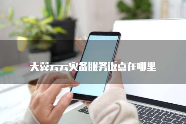 天翼云云灾备服务返点在哪里