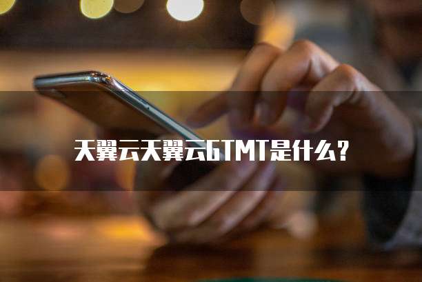 天翼云天翼云GTMT是什么?