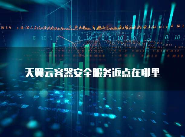 天翼云容器安全服务返点在哪里