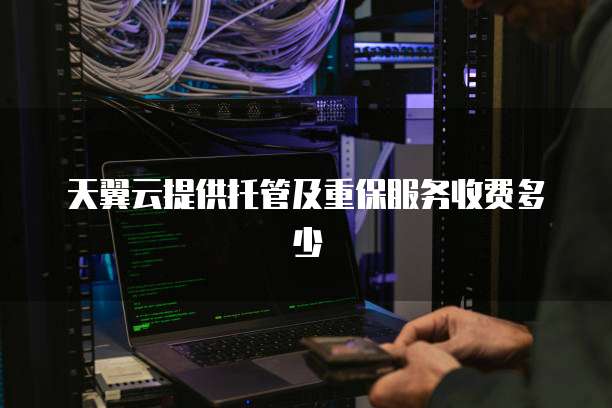 天翼云提供托管及重保服务收费多少