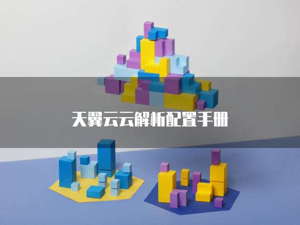 天翼云云解析配置手册