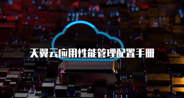 天翼云应用性能管理配置手册