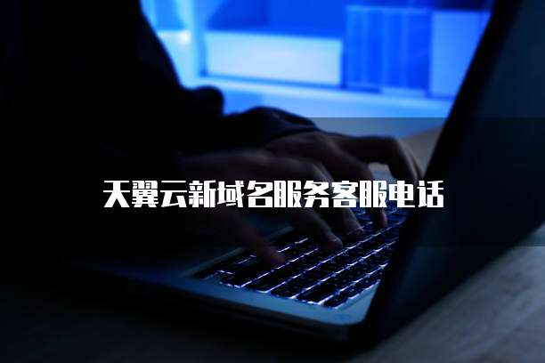 天翼云新域名服务客服电话