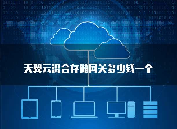 天翼云混合存储网关多少钱一个