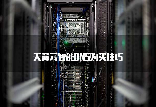 天翼云智能DNS购买技巧