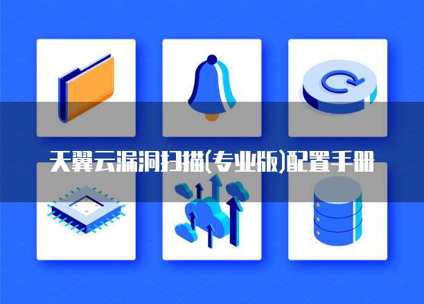 天翼云漏洞扫描(专业版)配置手册