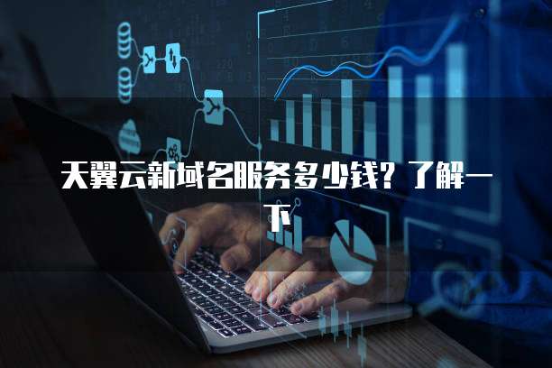 天翼云新域名服务多少钱?了解一下
