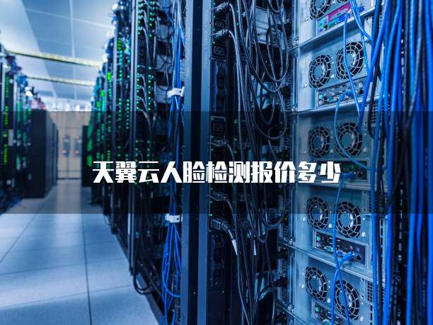 天翼云人脸检测报价多少