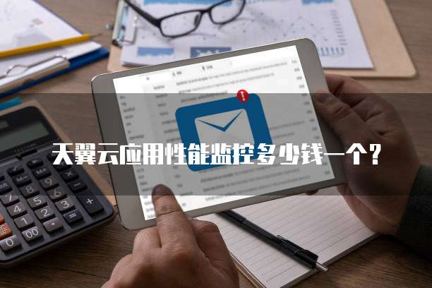 天翼云应用性能监控多少钱一个?