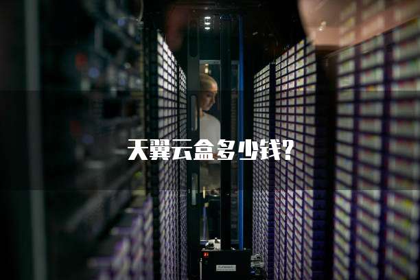 天翼云盒多少钱?