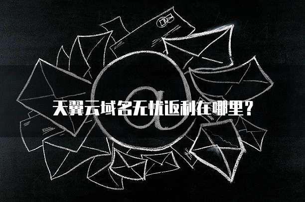 天翼云域名无忧返利在哪里?