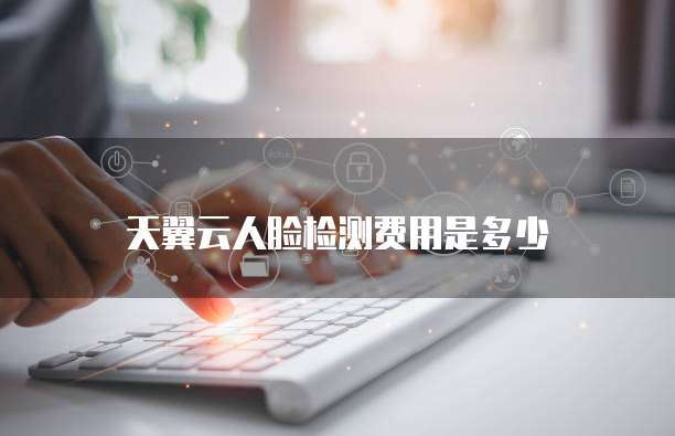 天翼云人脸检测费用是多少