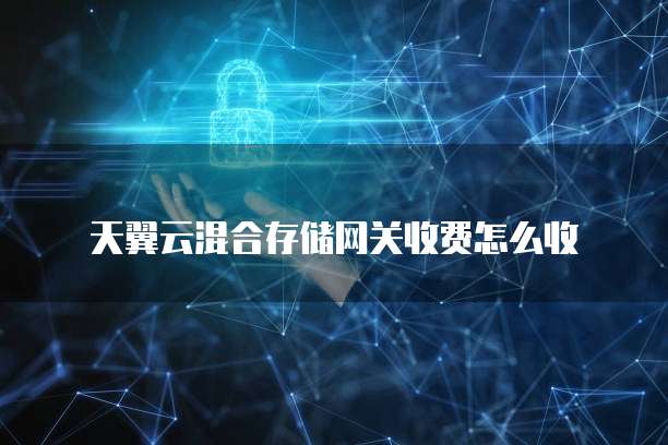 天翼云混合存储网关收费怎么收