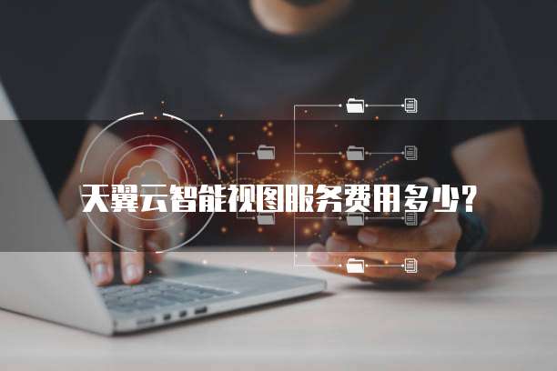 天翼云智能视图服务费用多少?