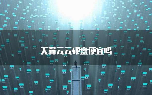 天翼云云硬盘便宜吗