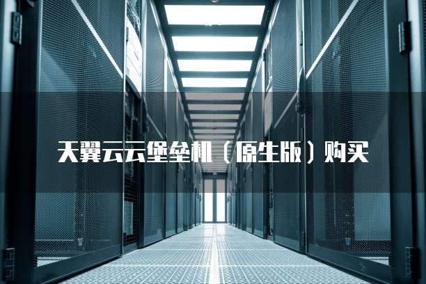天翼云云堡垒机(原生版)购买