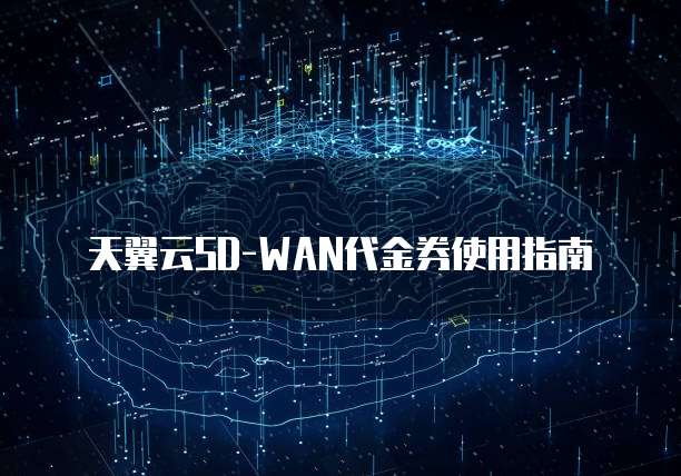 天翼云SD-WAN代金券使用指南