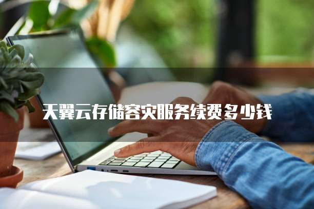 天翼云存储容灾服务续费多少钱