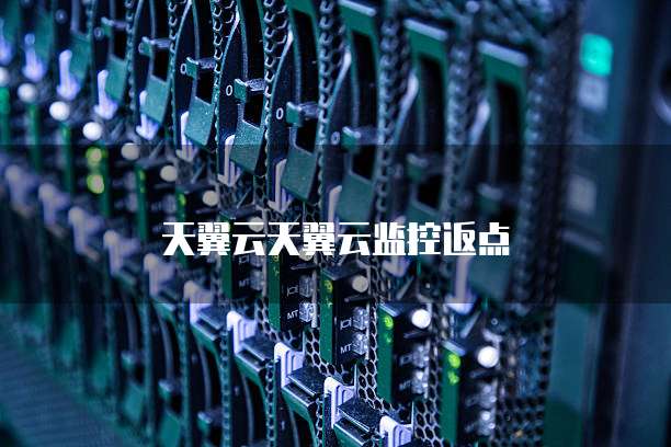 天翼云天翼云监控返点