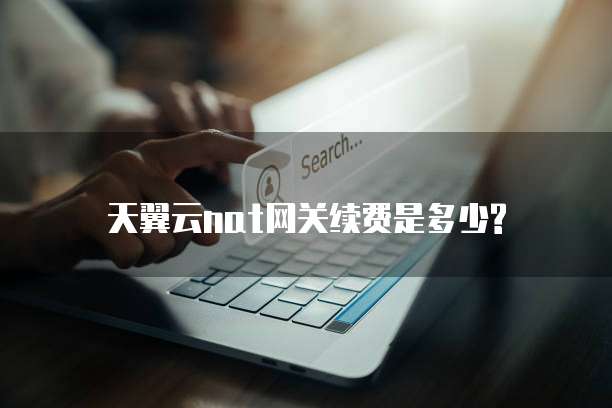天翼云nat网关续费是多少?