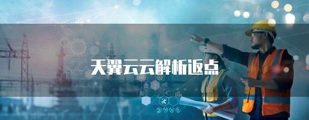 天翼云云解析返点