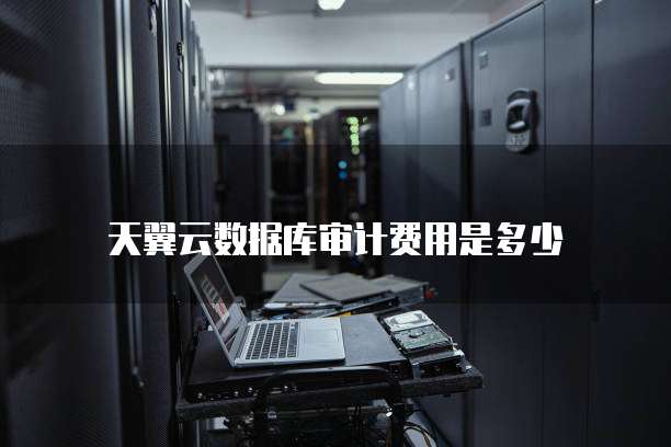 天翼云数据库审计费用是多少