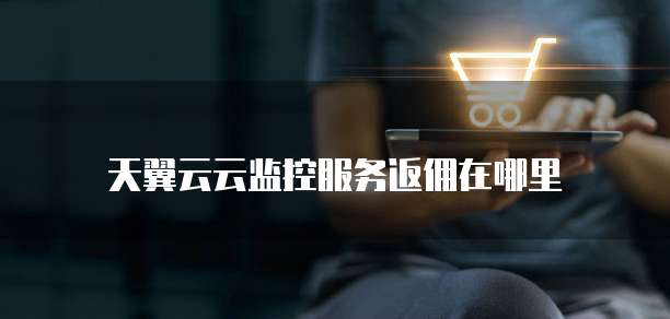 天翼云云监控服务返佣在哪里