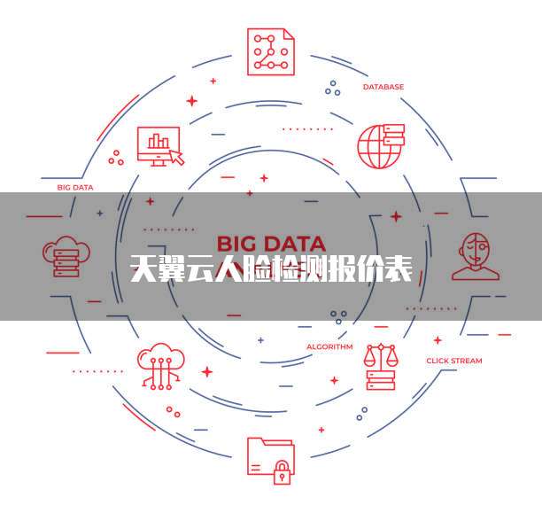 天翼云人脸检测报价表