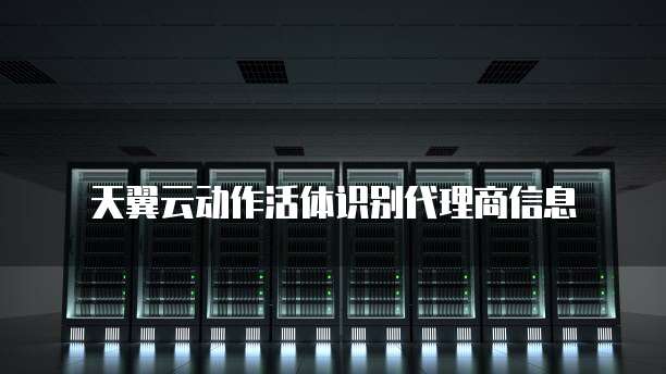 天翼云动作活体识别代理商信息