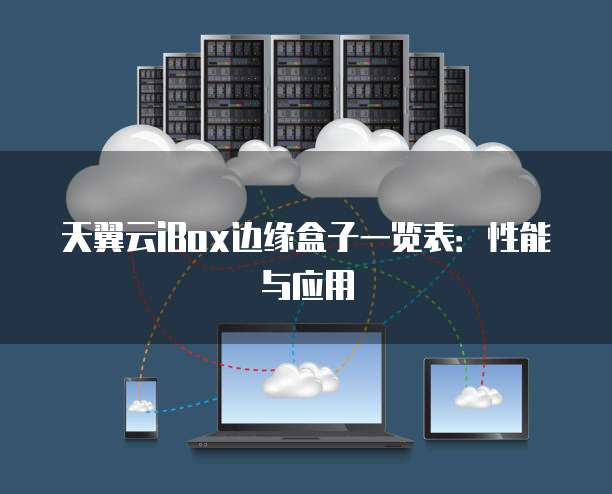 天翼云iBox边缘盒子一览表：性能与应用